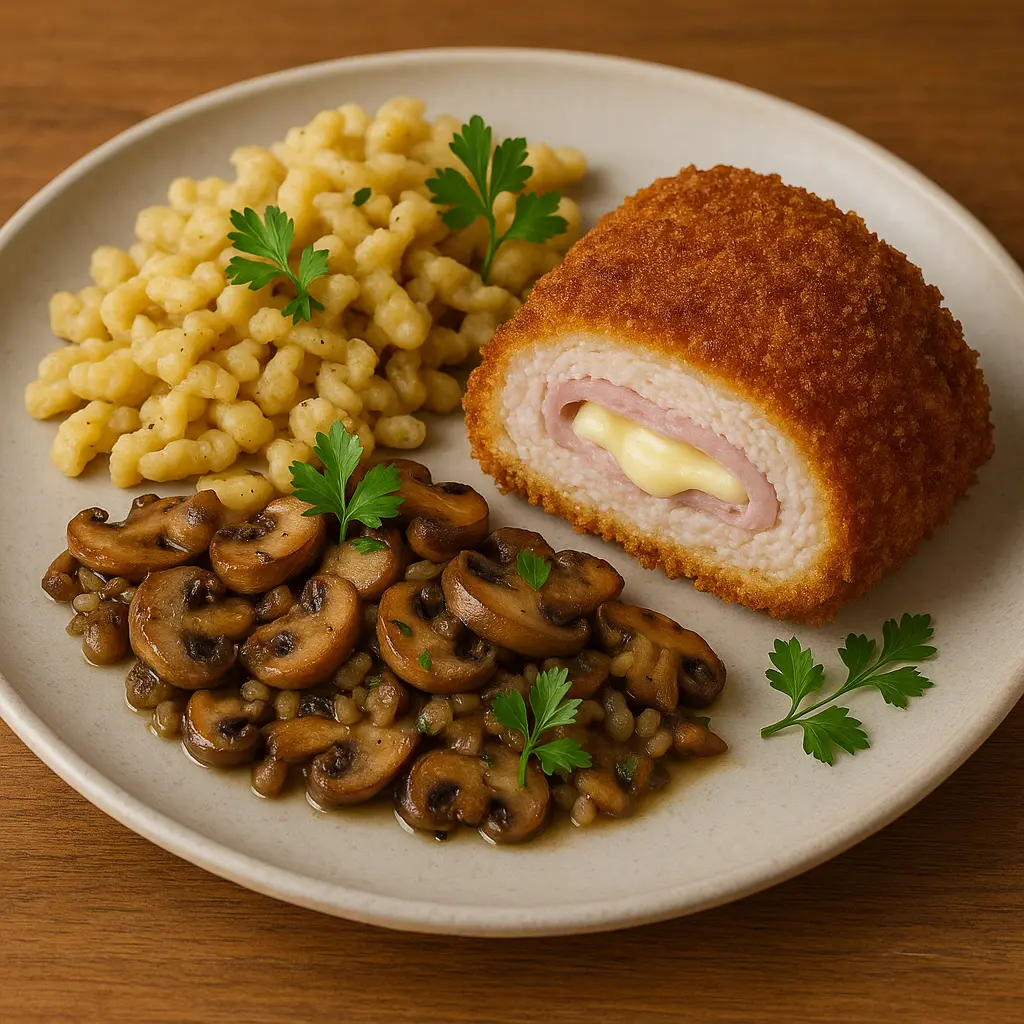 Cordon Bleu de Veau à l’Alsacienne