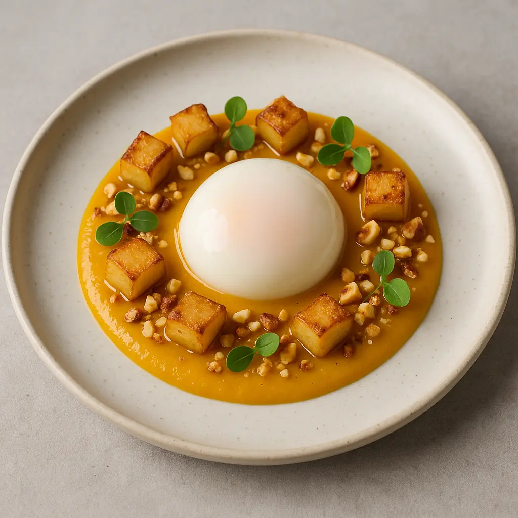 Crémeux de Potimarron aux Noisettes