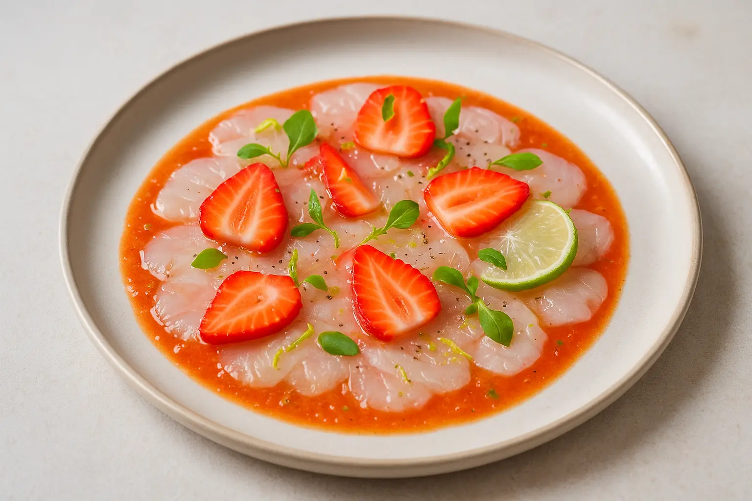 Dorade Royale en Carpaccio