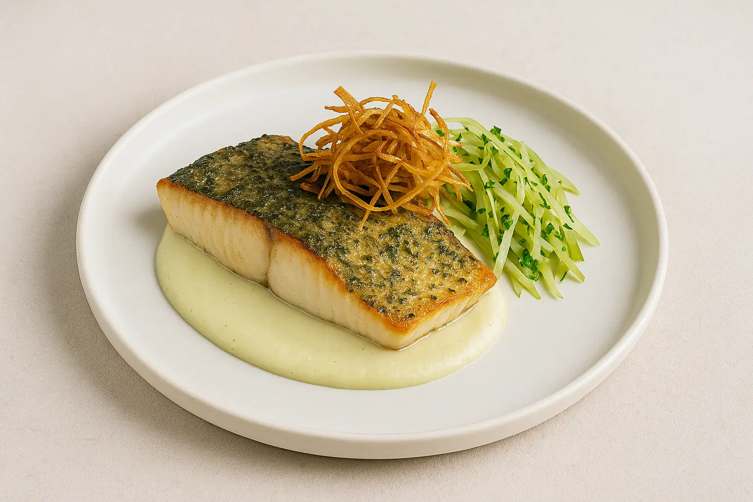 Filet de Turbot Sauvage au Thym
