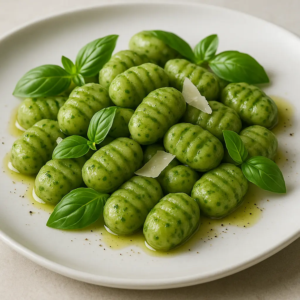 Gnocchis au basilic
