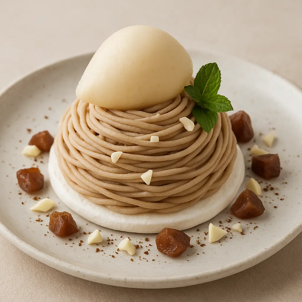 Meringue Craquante comme un Mont Blanc