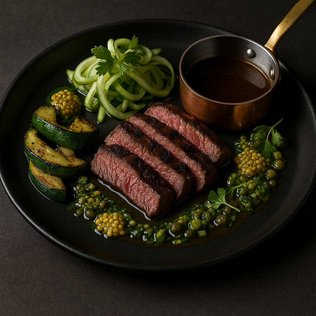 Onglet de Veau Grillé au Binchotan