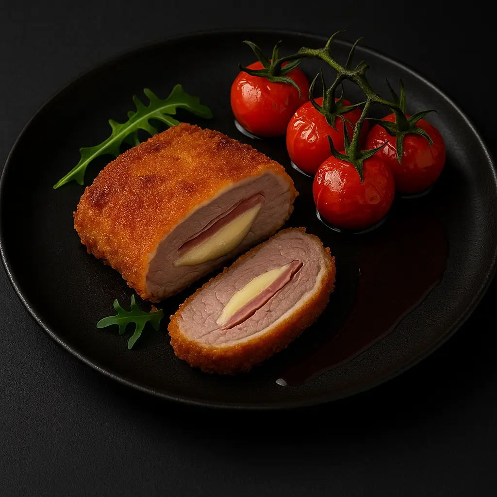 Quasi de Veau façon Cordon Bleu à la Scamorza fumée