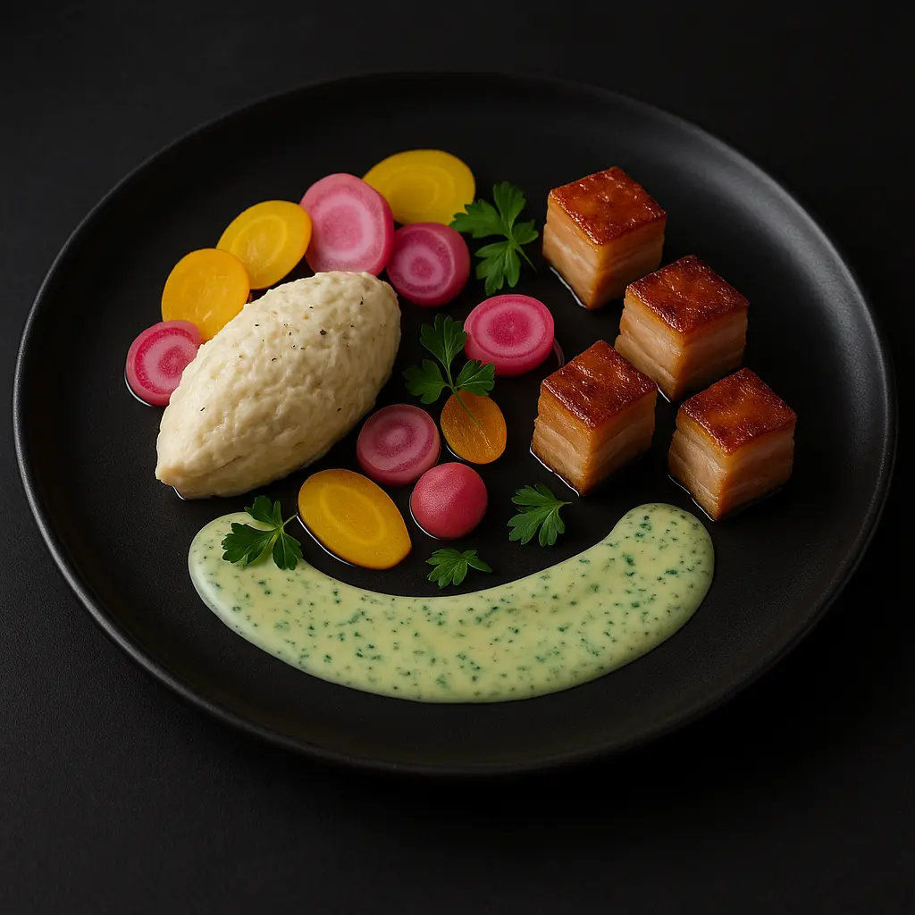 Rillettes de Carpe et poitrine de cochon