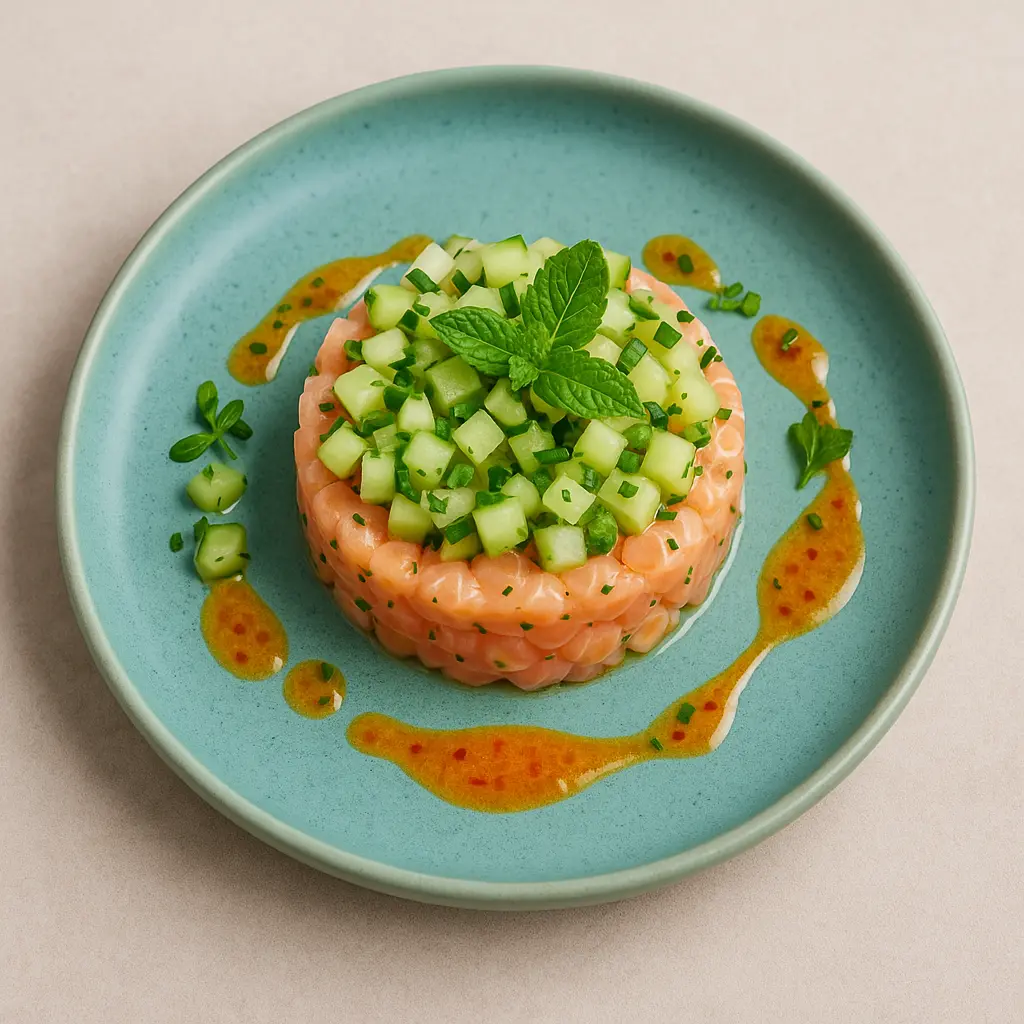 Tartare de Truite Arc-en-Ciel d’Alsace