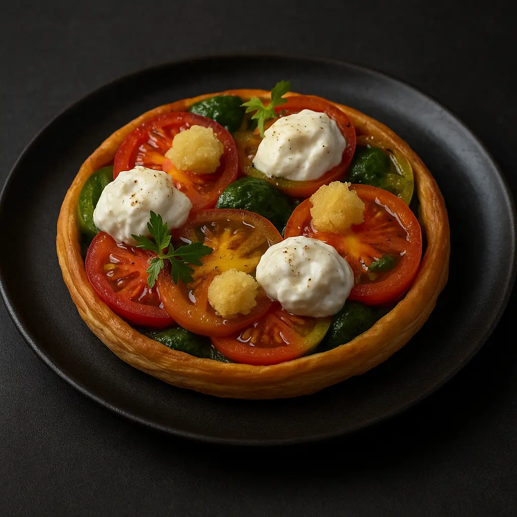 Tarte à la tomate